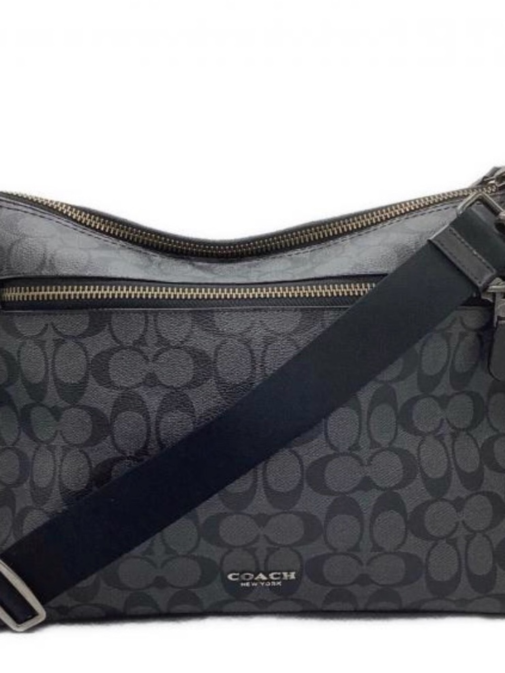 Coach Black Signature Crossbody Bag